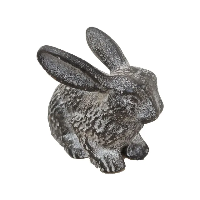 古色古香的家居装饰项目户外花园金属兔子花园装饰品