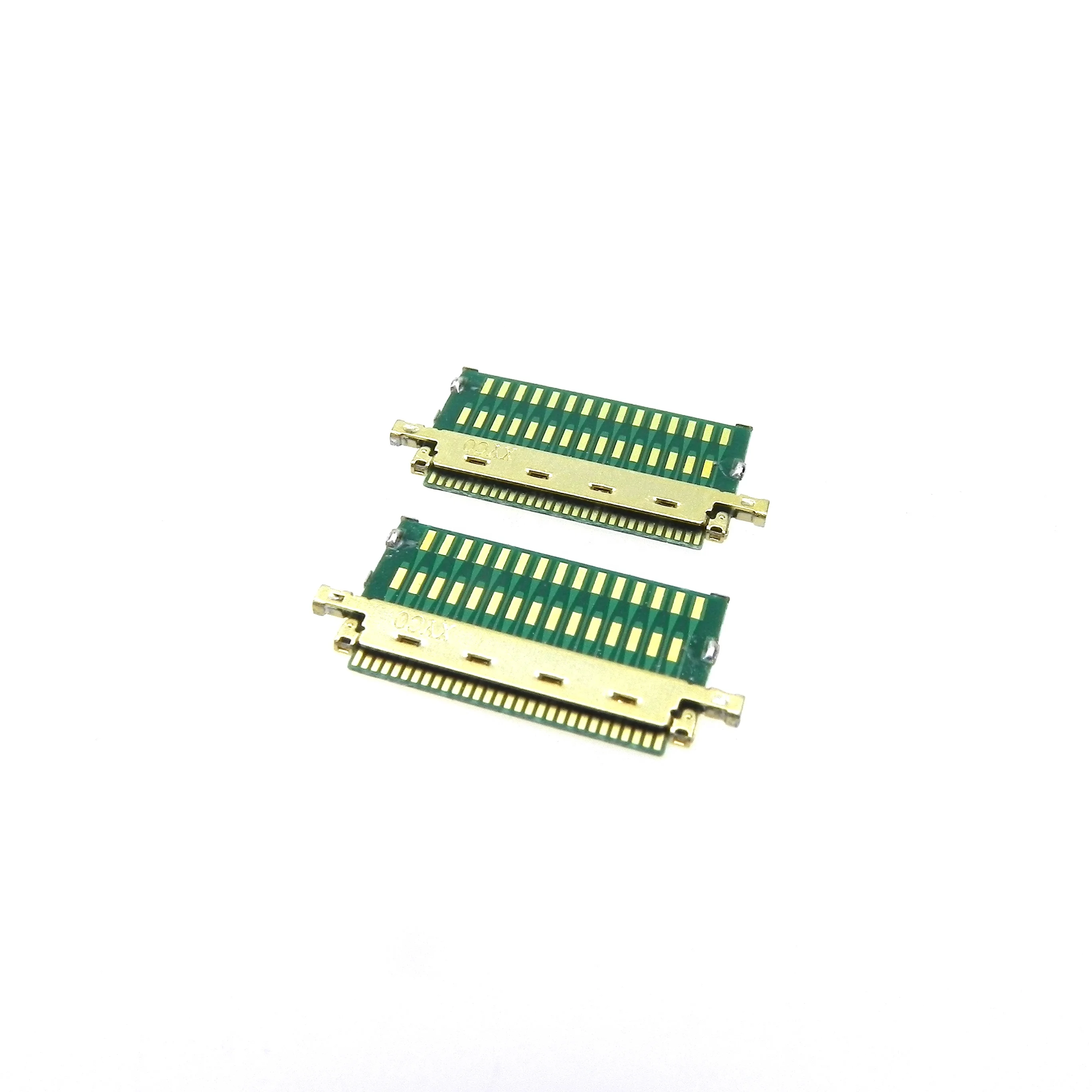 Stock I-pex 20454 20455 30pin 40pin lcd led lvds cable connector with PCB board