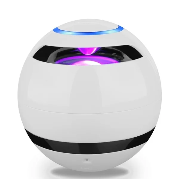 LED Mini Wireless Speaker TF USB Portable Music Loudspeakers Hand-free call For Phone PC with Mic - ANKUX.COM