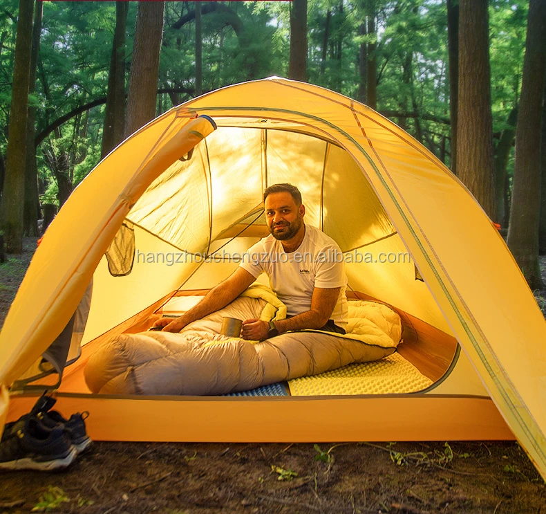 CZX-411 Professional 3~4 Person Mountain Camping Tent,Ultralight 3~4 Person camping tent customize with logo&color