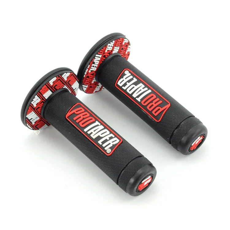 Motorcycle Protaper Grips Pro Taperラバーハンドグリップ7/8 "handlebar Dual