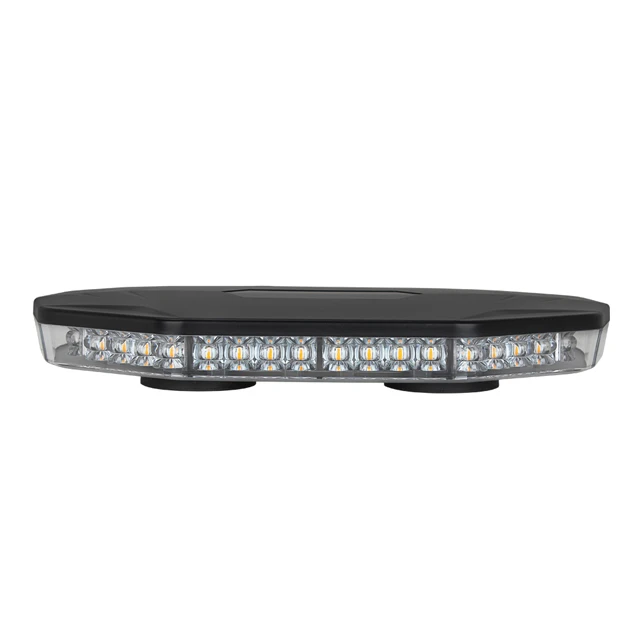 LED Emergency Warning mini lightbar,DC12V-24V truck/rescue Flashing warning light bars/Heavy magnetic base LED lights