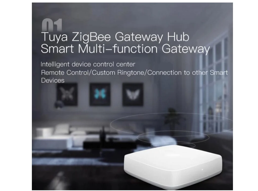 Smart Home Automation WiFi+Zigbee Smart House Switch Universal Intelligent Remote Controller - ANKUX.COM