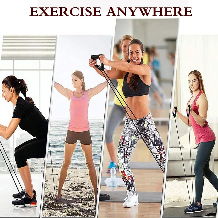 tricep latex abs double roller abdominal sit up exercise resistance band yoga elastic fitness pull rope set buy fitness pull rope resistance band pull rope latex pull rope product on alibaba com