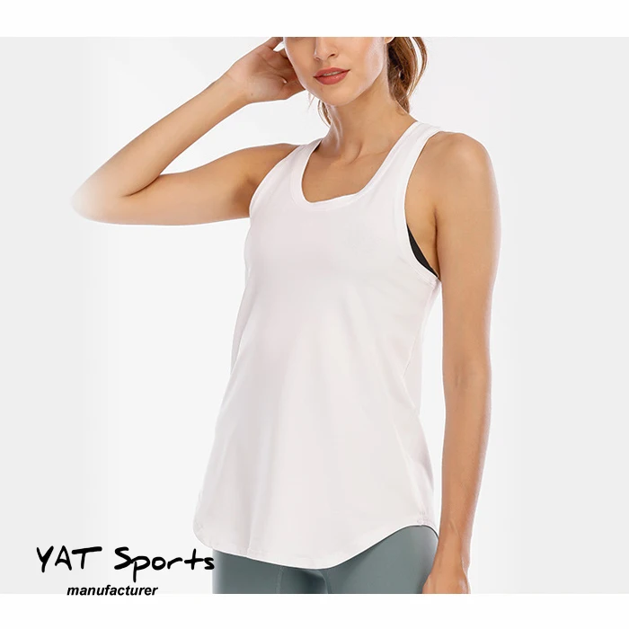 Letshop Workout Shirts for Women Dry Fit Women's Racerback Backless Workout Tank Tops Sleeveless Gym Muscle Yoga Shirts 