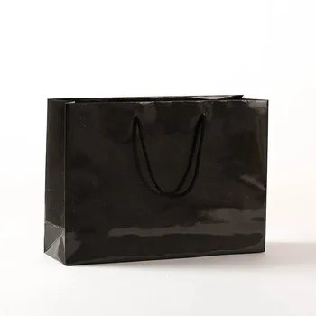 Download Luxury Boutique Paper Gift Bags Glossy Black Hardboard Handle Paper Bag Buy Luxury Boutique Paper Gift Bags Hardboard Paper Bag With Handle Glossy Black Paper Shopping Bags Product On Alibaba Com