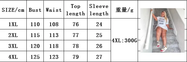 Wholesale plus size women's casual round neck letter printing dress female T skirt