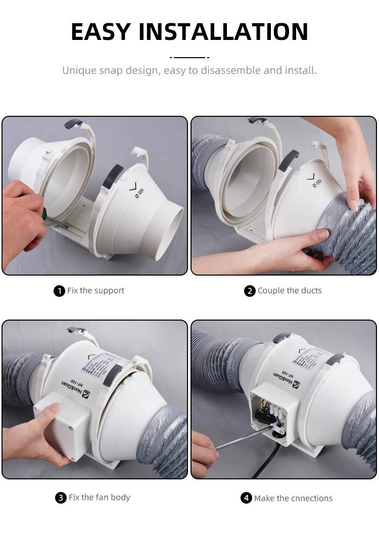 Wall Fan, Plastic, 230V - detail 22