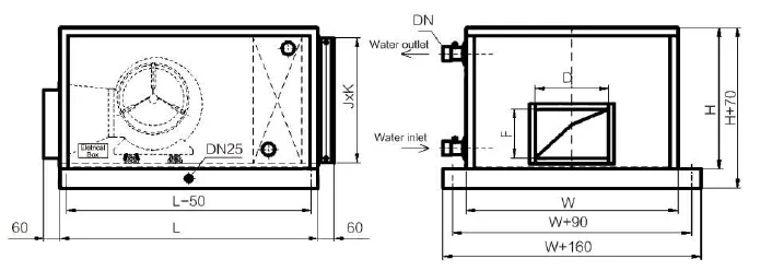 Air Handling Unit, 1500, M3/h, ERV, HAVC - detail 12