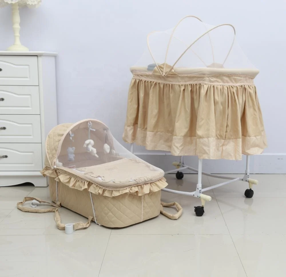 foldable baby cradle swing
