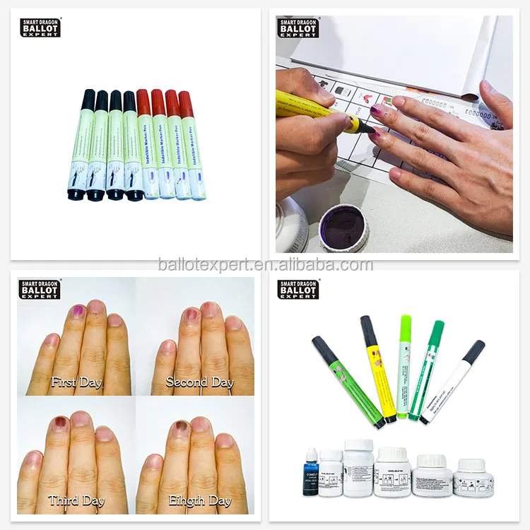 Kenya Election Indelible Ink Marker Pen Manufacturers With 25 Silver