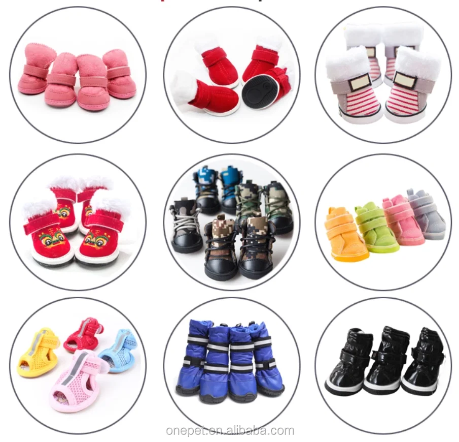 Pet Accessories Neoprene Balloon Shoes Silicone Waterproof Dog Rain