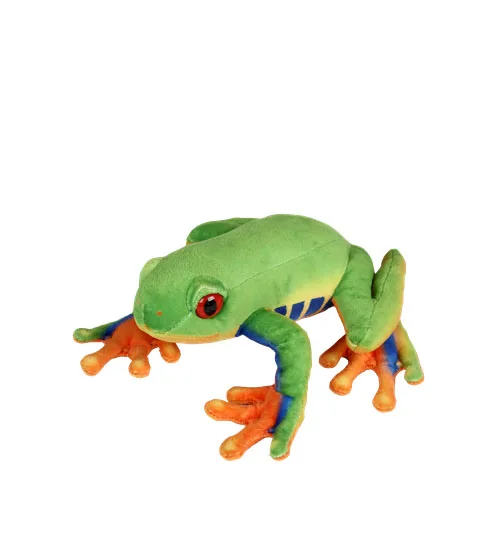 Stuffed Plush Toys Lifelike Tree Frog Factory Customized Wholesale Good Price Toys