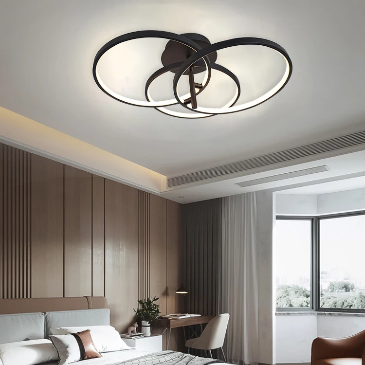 Creative modern design bedroom home decoration 12v Iron aluminum free DIY led ceiling light