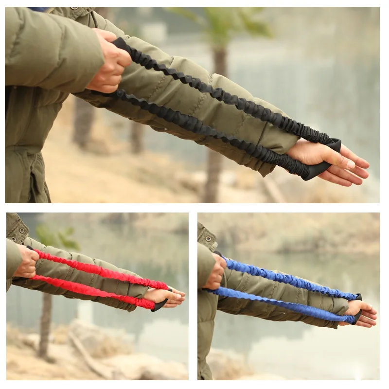Archery Hand Extensor Exerciser Finger Strength Resistance Bands/arm