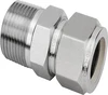 Double Ferrule Swagelok Compression Fitting