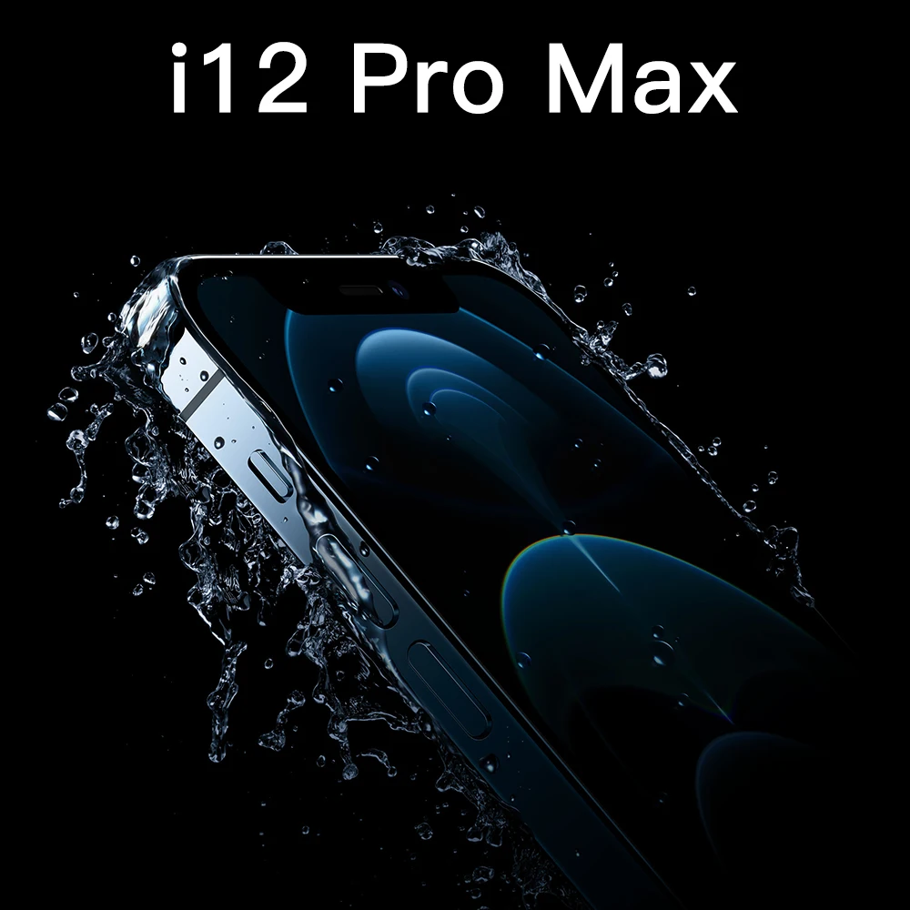 original i12 pro max 6.7-inch high-definition face recognition smartphone 8GB+256GB long standby time Android mobile phone