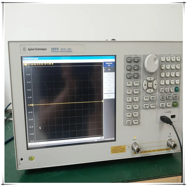 Used Agilent E5061B Vector Network Analyzer & 3G Spectrum Analyzer Made ...