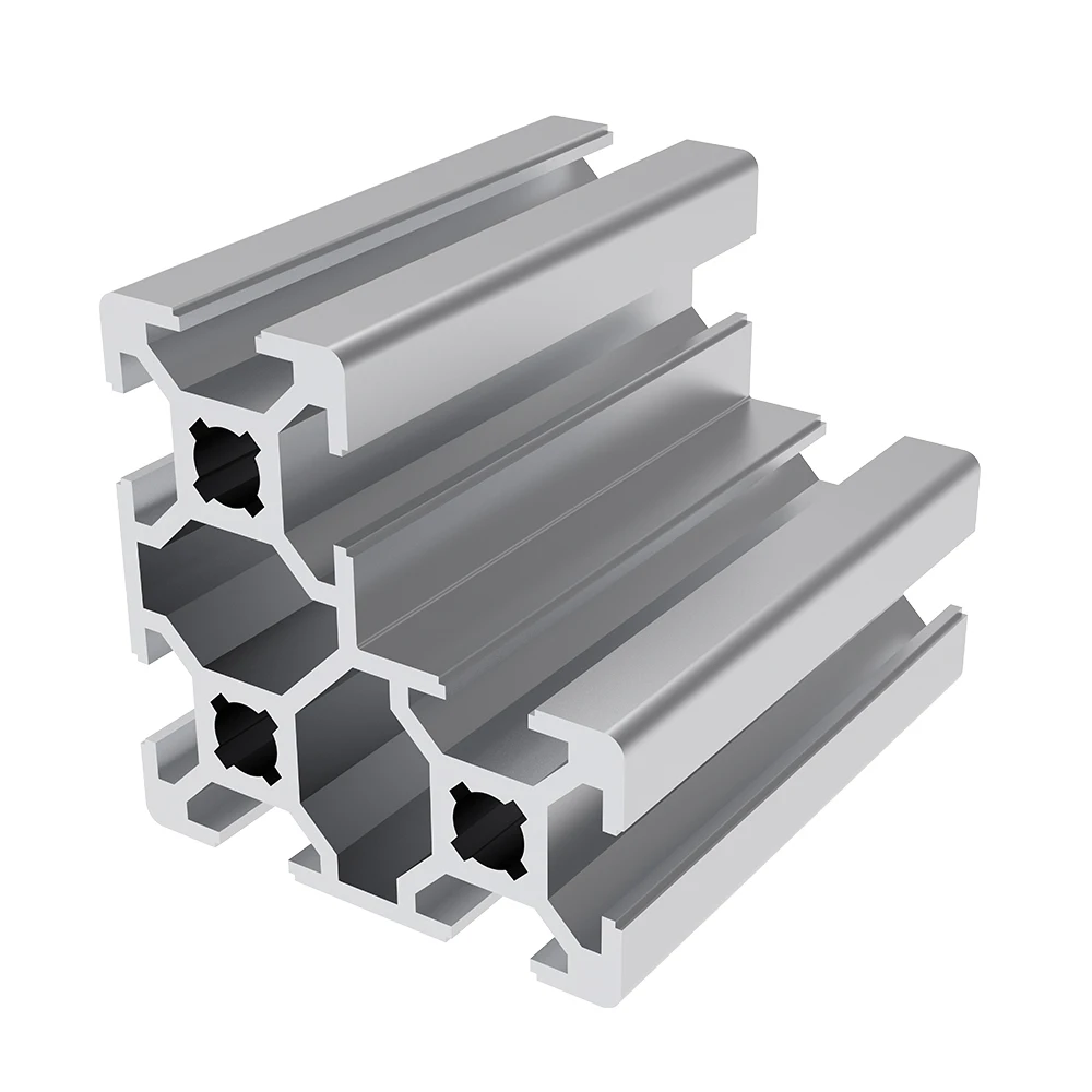 European Standard 4420L Industrial Aluminum Profile 6000 Series Grade 3D Printer DIY Aluminum Alloy Frame with 2040 Corner manufacture