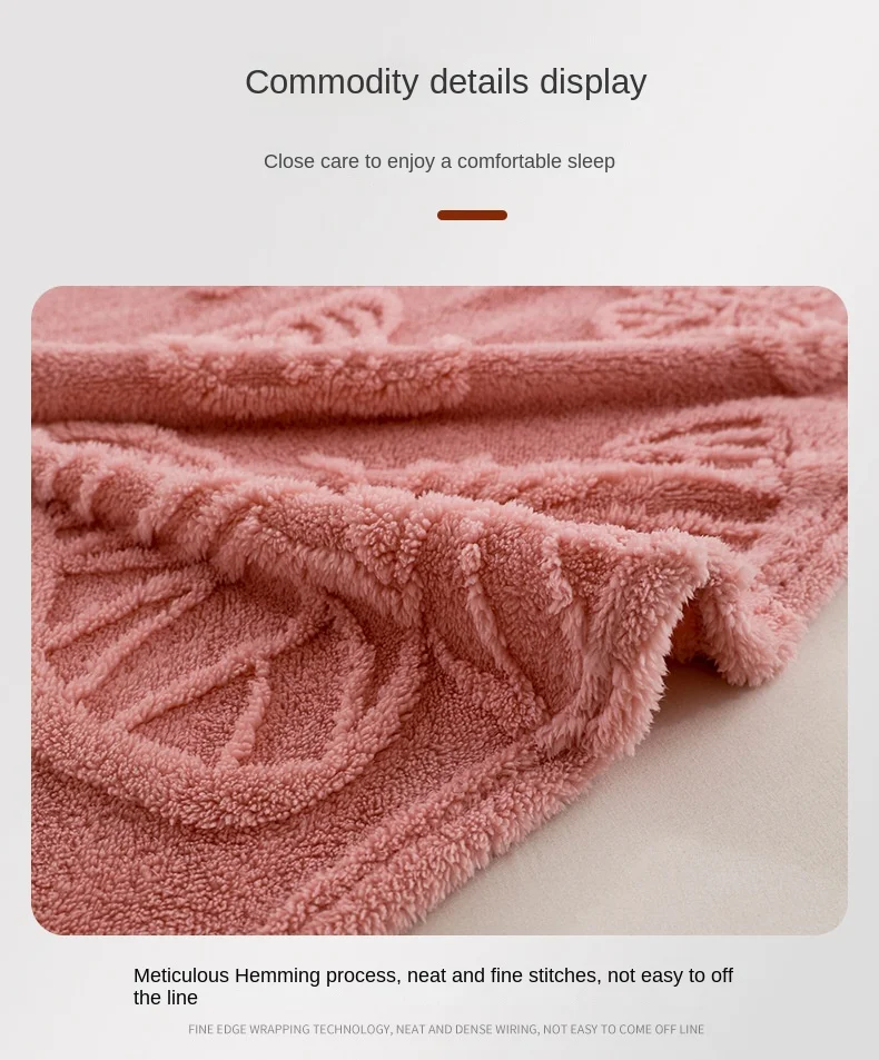 New Knitted Flannel Taffeta Fleece Butterfly Flower Stereo Jacquard Eco-friendly 100% Polyester All-Season Bedding Travel Nap supplier