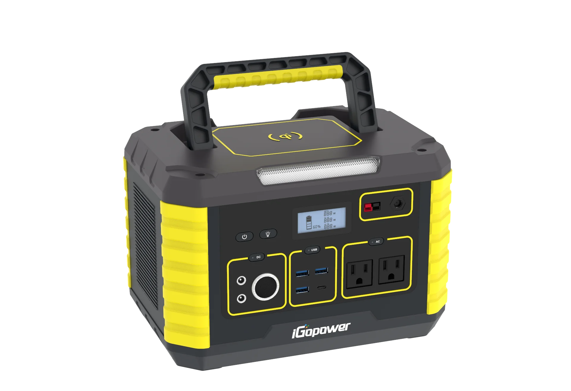 500w Power Portable Energy Storage Mppt Power 60w Used For Outdoor