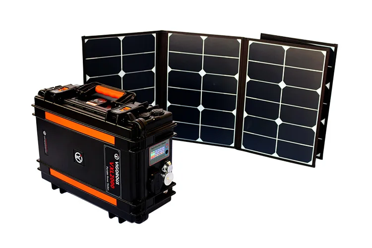 2000w Portable Generator Lithium Battery Pack Solar Generator Ac 110 ...