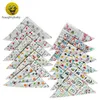 Adjustable 100% Organic Cotton Absorbent baby bibs, Baby Bibs Cotton Burp Cloths Newborn Infant Toddler Girl Boy Wipes