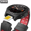 M1 GPS sport watch MTK2503 Android IOS Weather heart rate monitor M1S phone call 2G smart watch pedometer Sleep music control