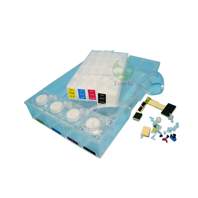 4 High Yield Ink Inkjet 970XL 971XL Set Fits HP 970 971 OfficeJet X476dw X576dw