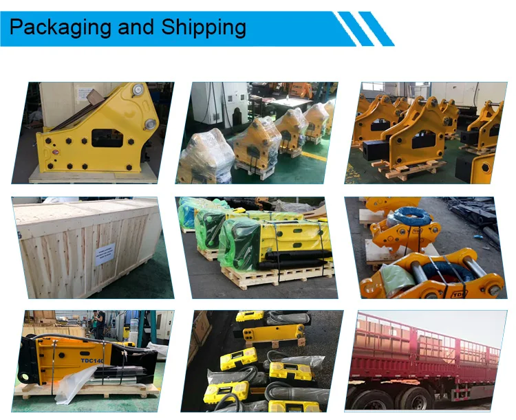 Excavator spare parts hydraulic breaker hammer