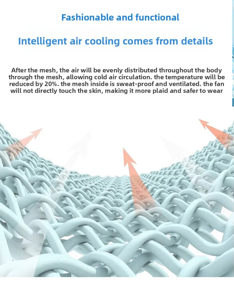 Factory Main Promotion Fan Clothing New Smart Fan Clothing Sun Protection Rash Guard Cycling Fishing Air-Conditioning Apparel factory