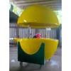 Manufacturer Direct Supply Mobile Ice Cream Kiosk Fast Food Lemon Shape