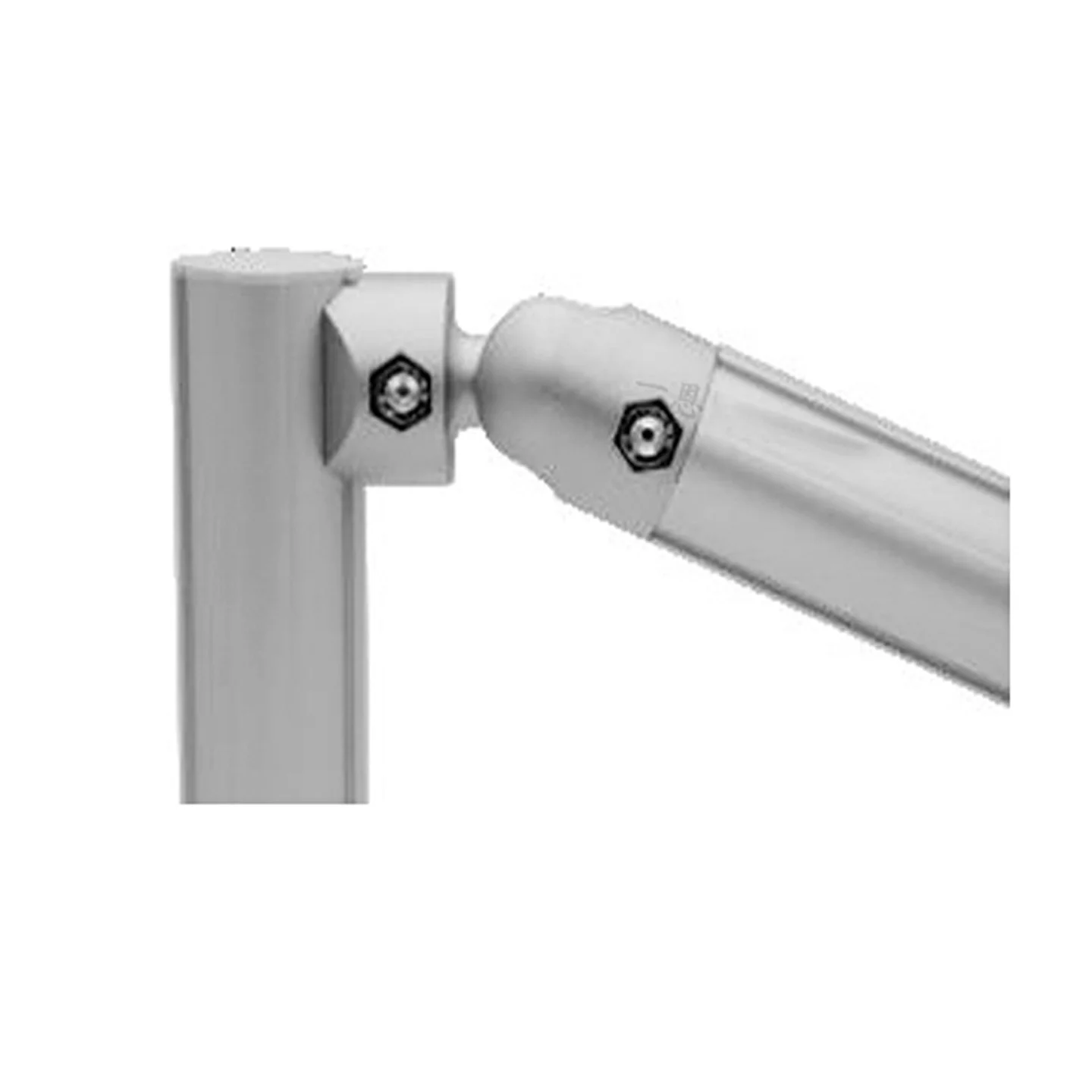 product 43mm series 180 degree fixed internal connector third generation lean pipe connector aluminum alloy profile round pipe-14