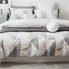 51% cotton 49% microfiber blend Patchwork Pattern bedding set full size