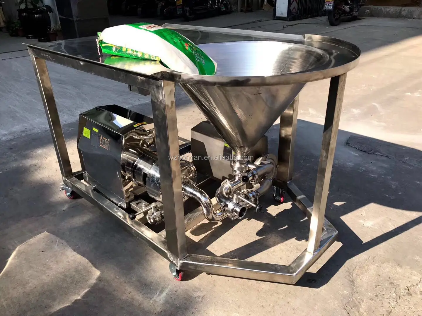 China High Efficient Mixer System Water Liquid And Powder Mixing