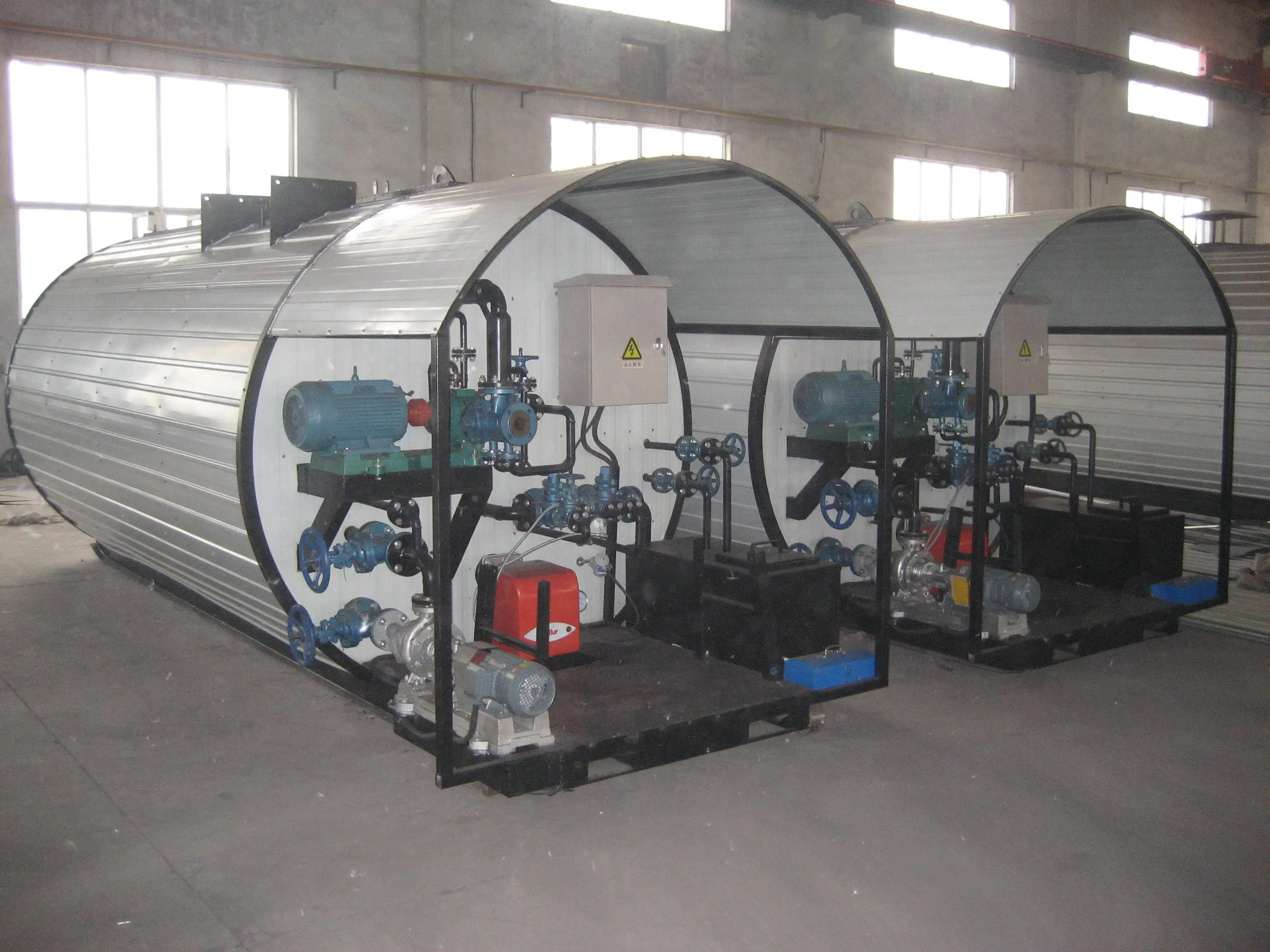 bitumen heating machine