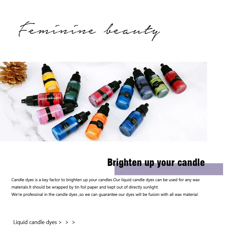 Best Selling Product Diy Handmade Liquid Candle Dye Buy Liquid Colour
