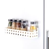 Magnetically refrigerator rack