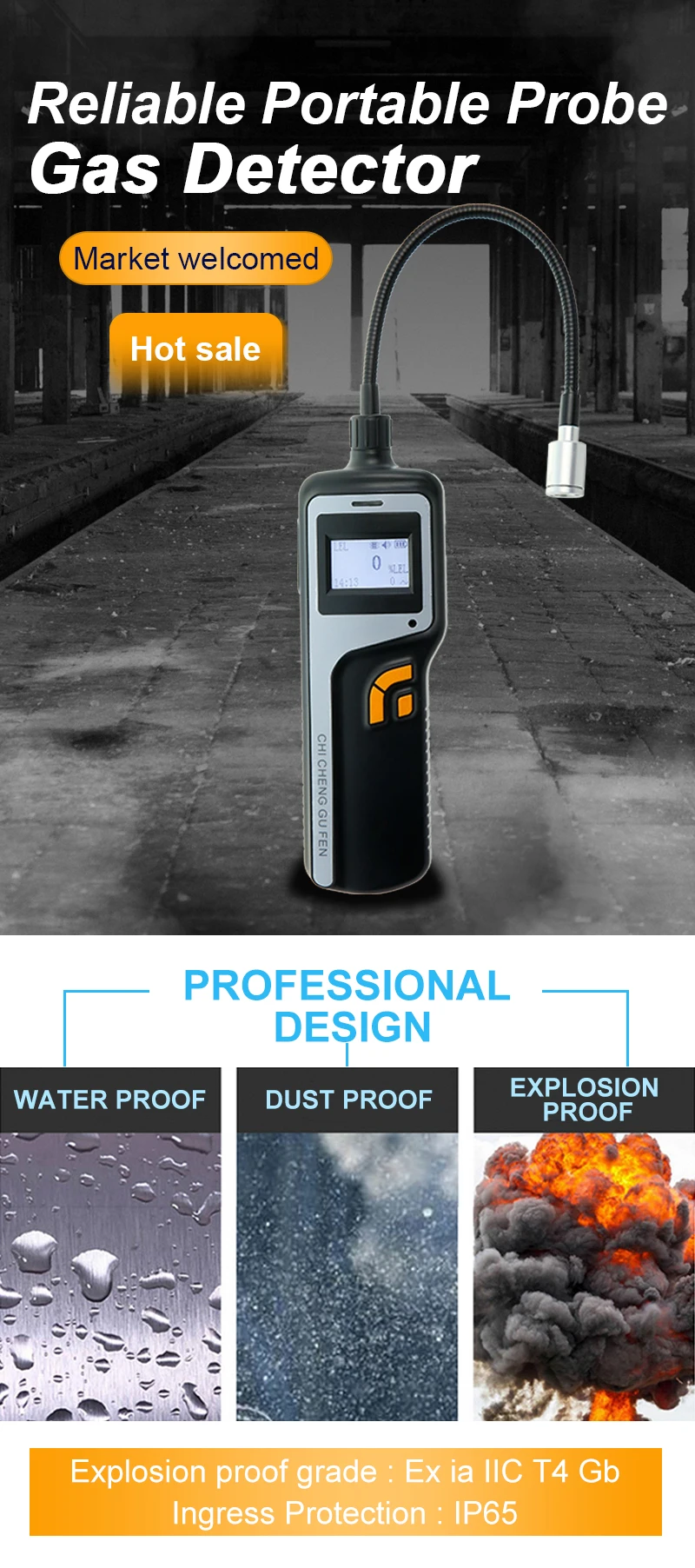 Portable Carbon Dioxide Co2 Gas Analyzer With Micro Sampling Pump - Buy ...