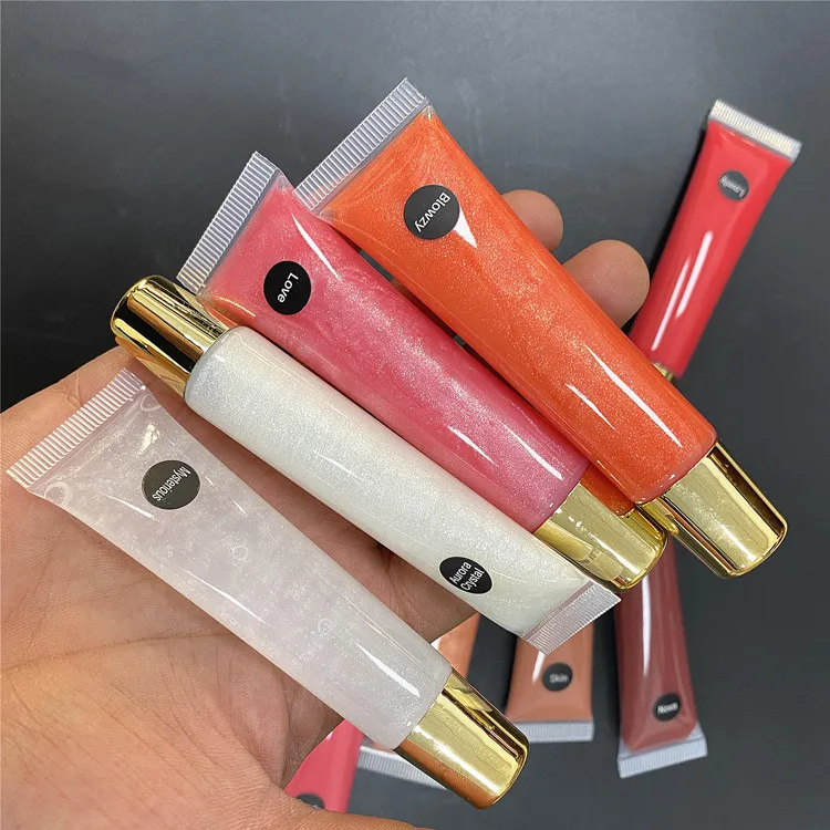 Top Sale Lip Gloss High Pigment Squeeze Tube Lipgloss Make Your Own