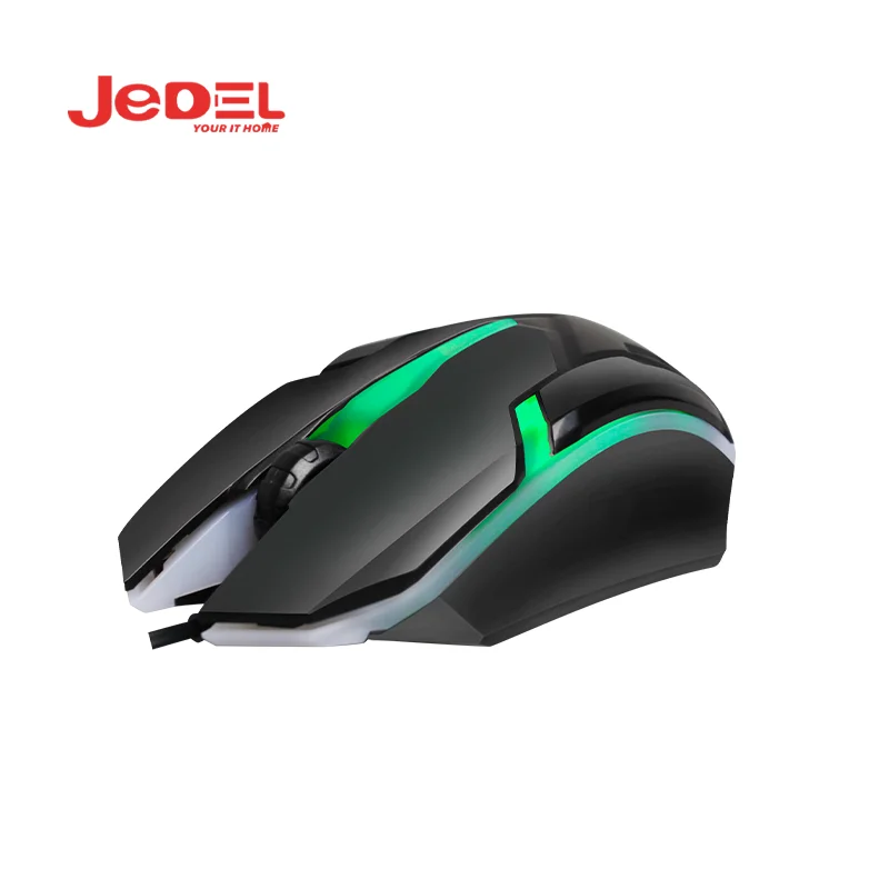 2020 M66 Jedel Filaire Optique USB Ordinateur 3D L'industrie LED vente chaude bien 1000DPI Éclairage en stock Souris Pour windows XP/7