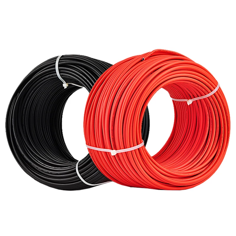 Solar Cable or PV Cable 6mm Red & Black 200m Rolls