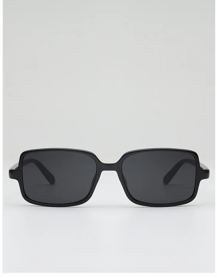 2026 New Cross-Border Vintage Square Sunglasses European And American Fashion Simple Rivet Unisex Flat Lens UV400 Full_voghion.com