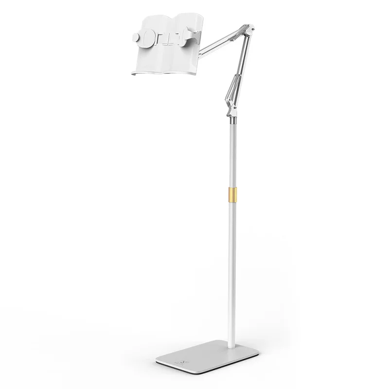 Foldable Floor Reading Book Stand Adjustable Metal Book Stand Holder