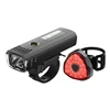Machfally Customized E USB Rechargeable Bike Light Set,powerful lumens bicycle front light free tail light,LED Bike front Light