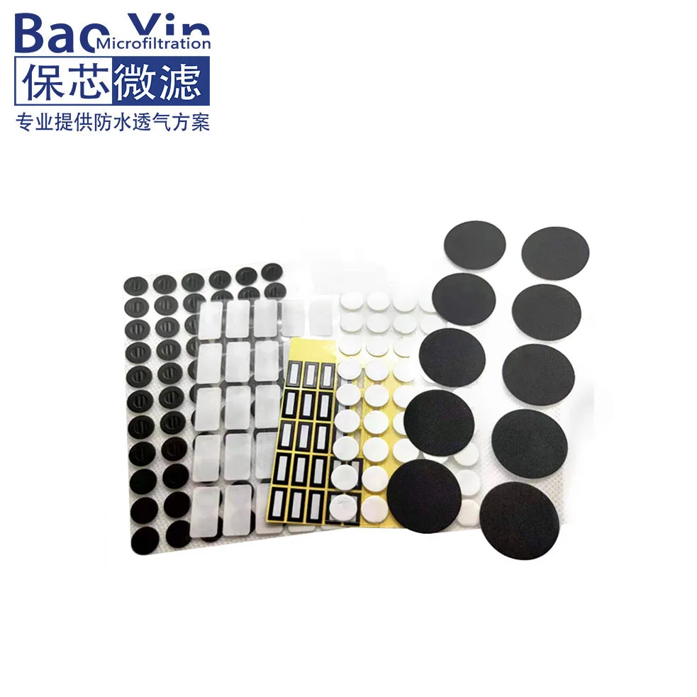 
Customized size Air Permeable IP67/IP68 e-ptfe Porous Vent Membrane 