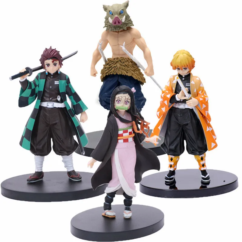 Hot Japanese Anime Demon Slayer Pvc Action Figure Kimetsu No Yaiba ...