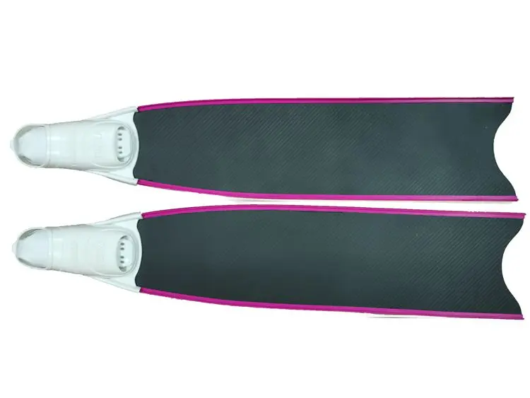 Custom Professional 100 Carbon Fiber Long Diving Fins Flippers