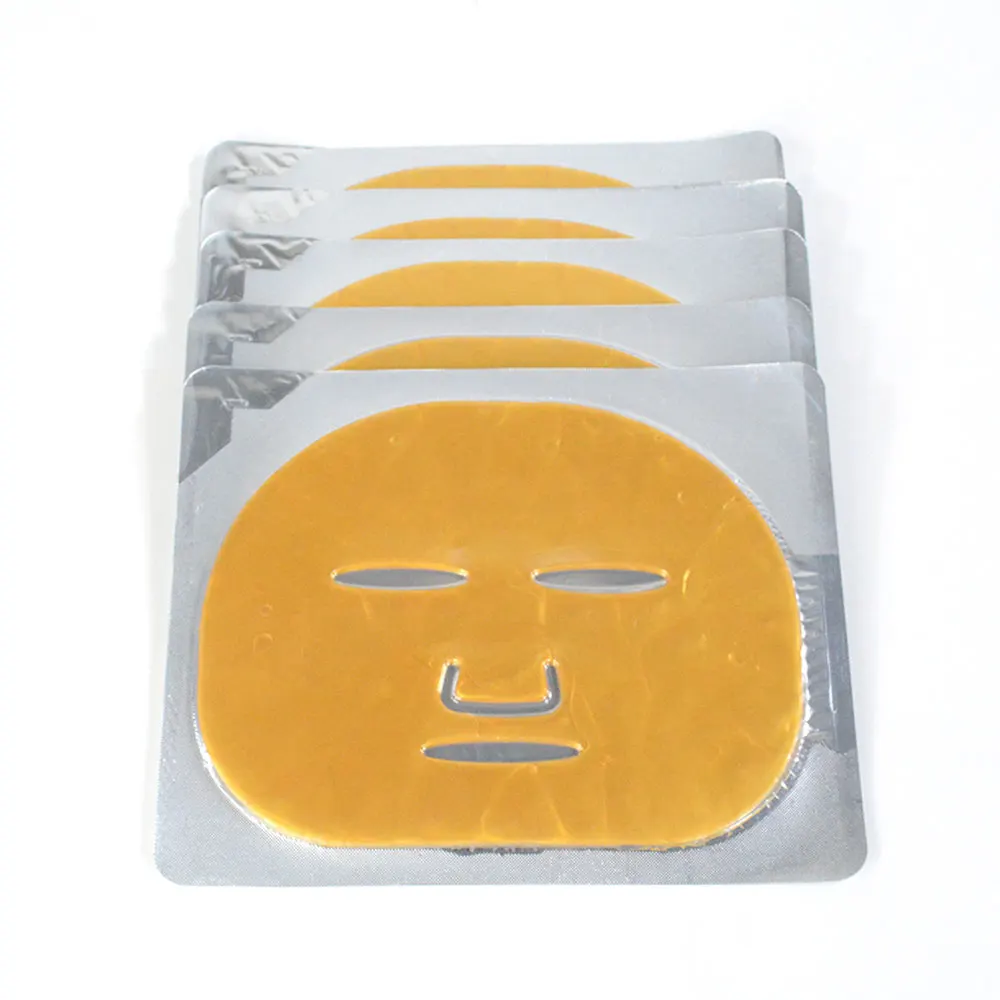 wholesale anti aging gold facial mask sheet whitening hydrating