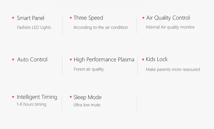 home bedroom air hepa pm2.5 pre purifier cleaner housing